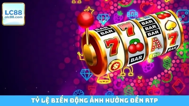 Tỷ lệ biến động ảnh hưởng đến RTP